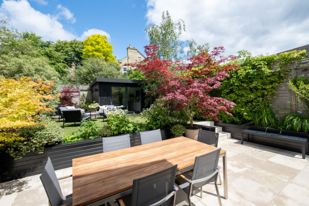 garden and patio